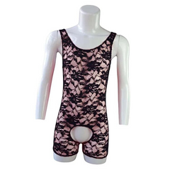 Slutty Siren Femme Mesh Lingerie Bodysuit