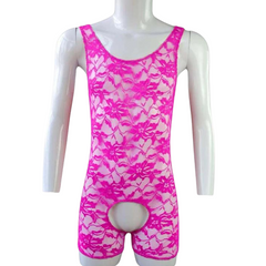 Slutty Siren Femme Mesh Lingerie Bodysuit