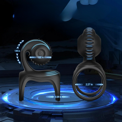 SpiralSnail Multi-Wearable Couples Vibrating Ring