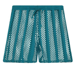 Striped Harmony Mesh Suit