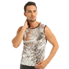 Studio 64 Shimmer Tank Top