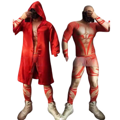 Tattoo Muscle Costume Set