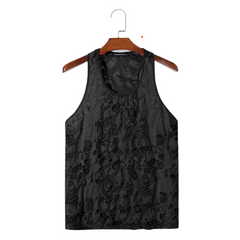 Texture Tease Casual Tank Top