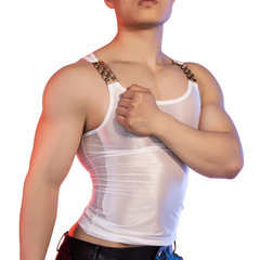 The Top That Tops Transparent Glam Tank