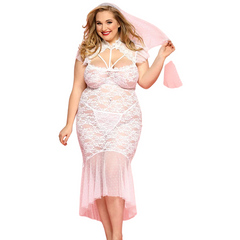 Tied the Knot Thicc Bridal Lingerie Set