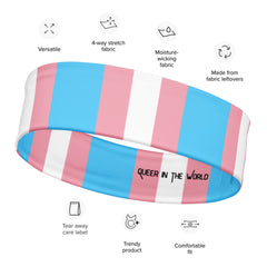 Transgender Pride Headband
