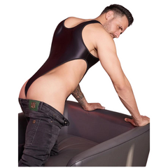 Ultra-Sexy High Cut Backless Bodysuit