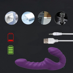 UnityVibe Remote Strapless Dildo