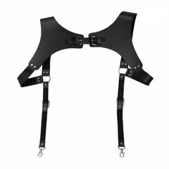 Vintage Punk Adjustable Clip-On Shoulder Suspenders