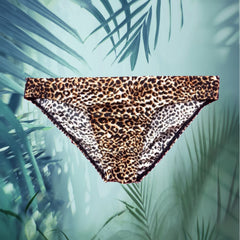 Wild Thoughts Fierce Leopard Men’s Briefs