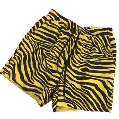 Zebra Stripe Swim Shorts