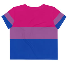 Bisexual All-Over Crop T-Shirt