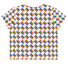 LGBT Progress Pride All-Over Crop T-Shirt