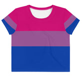Bisexual All-Over Crop T-Shirt