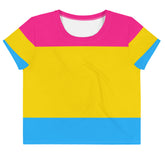 Pansexual All-Over Crop T-Shirt