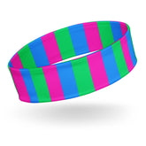 Polysexual Pride Headband