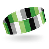 Aromantic Pride Headband