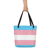 Transgender Pride Extra Large Tote Bag