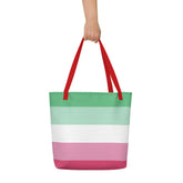 Abrosexual Pride Extra Large Tote Bag