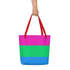 Polysexual Pride Extra Large Tote Bag