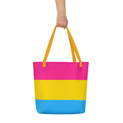 Pansexual Pride Extra Large Tote Bag