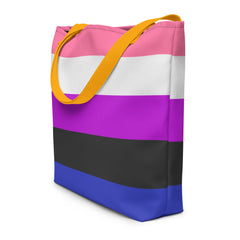 Genderfluid Extra Large Tote Bag