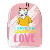 I Have The Color Of Love Minimalist Backpack