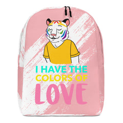 I Have The Color Of Love Minimalist Backpack