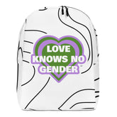Love Knows No Gender Minimalist Backpack