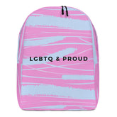 LGBTQ & Proud Minimalist Backpack