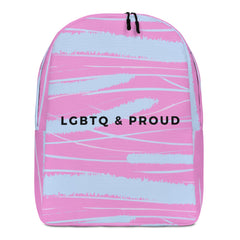 LGBTQ & Proud Minimalist Backpack