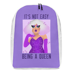 It's Not Easy Being A Queen Minimalist Backpack