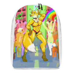 Gay Furry Pride Minimalist Backpack