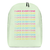 I Like Everyone Minimalist Backpack