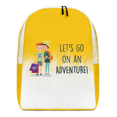 Let's Go On An Adventure Minimalist Backpack