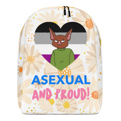 Asexual And Proud Minimalist Backpack