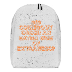 Extra Side Of Extraness Minimalist Backpack