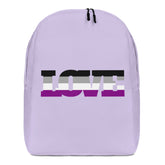 Asexual Love Minimalist Backpack