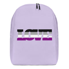 Asexual Love Minimalist Backpack