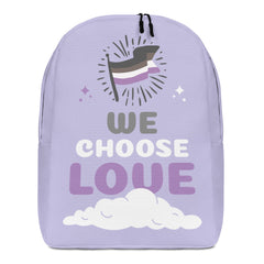 Asexual We Choose Love Minimalist Backpack