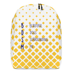 BDSM (Beautiful Dogs Surrounding Me) Minimalist Backpack