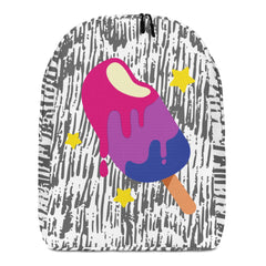 Bisexual Popsicle Minimalist Backpack
