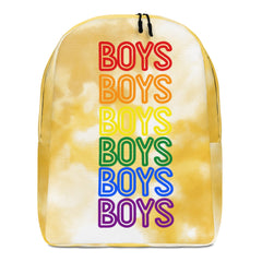 Boys Boys Boys Minimalist Backpack