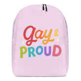 Gay & Proud Minimalist Backpack
