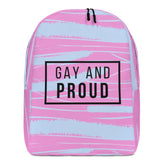Gay And Proud Minimalist Backpack