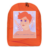 Gender Is A Construct Tear It Apart Minimalist Backpack