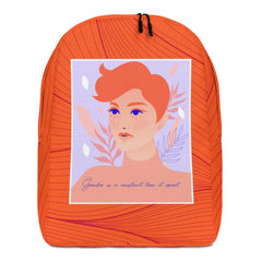 Gender Is A Construct Tear It Apart Minimalist Backpack
