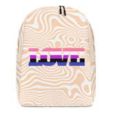 Genderfluid Love Minimalist Backpack