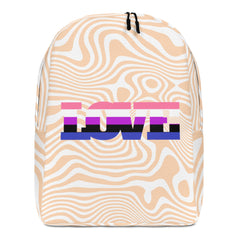 Genderfluid Love Minimalist Backpack