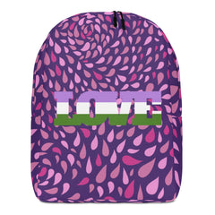 Genderqueer Love Minimalist Backpack